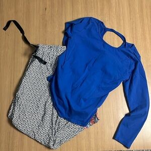 PJ set Petite Medium Blue Summer/Spring Set with Pockets